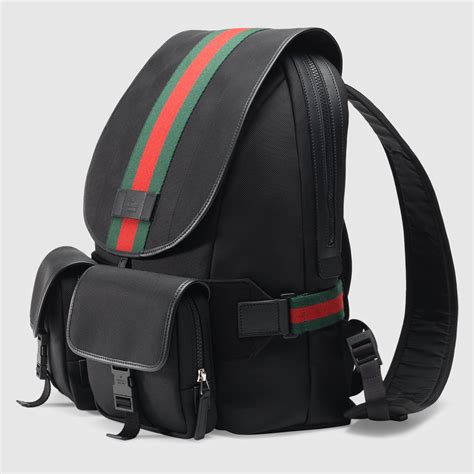 gucci backpack mens sale|gucci leather backpacks for men.